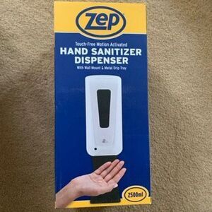 Zep Dispenser Extra Large Capacity With Wall Mount & Dip Tray Model TFHSU-2-2500